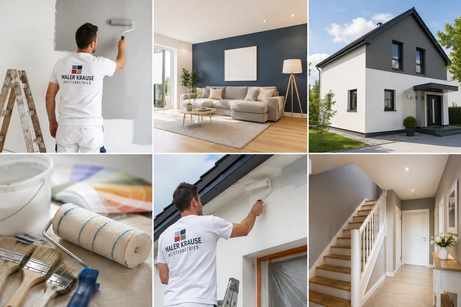Malerhandwerk im Innen- und Außenbereich